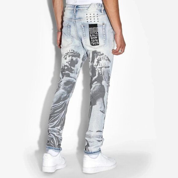 Ksubi Chitch Lovesik Jeans in Blue - Picture 4 of 6